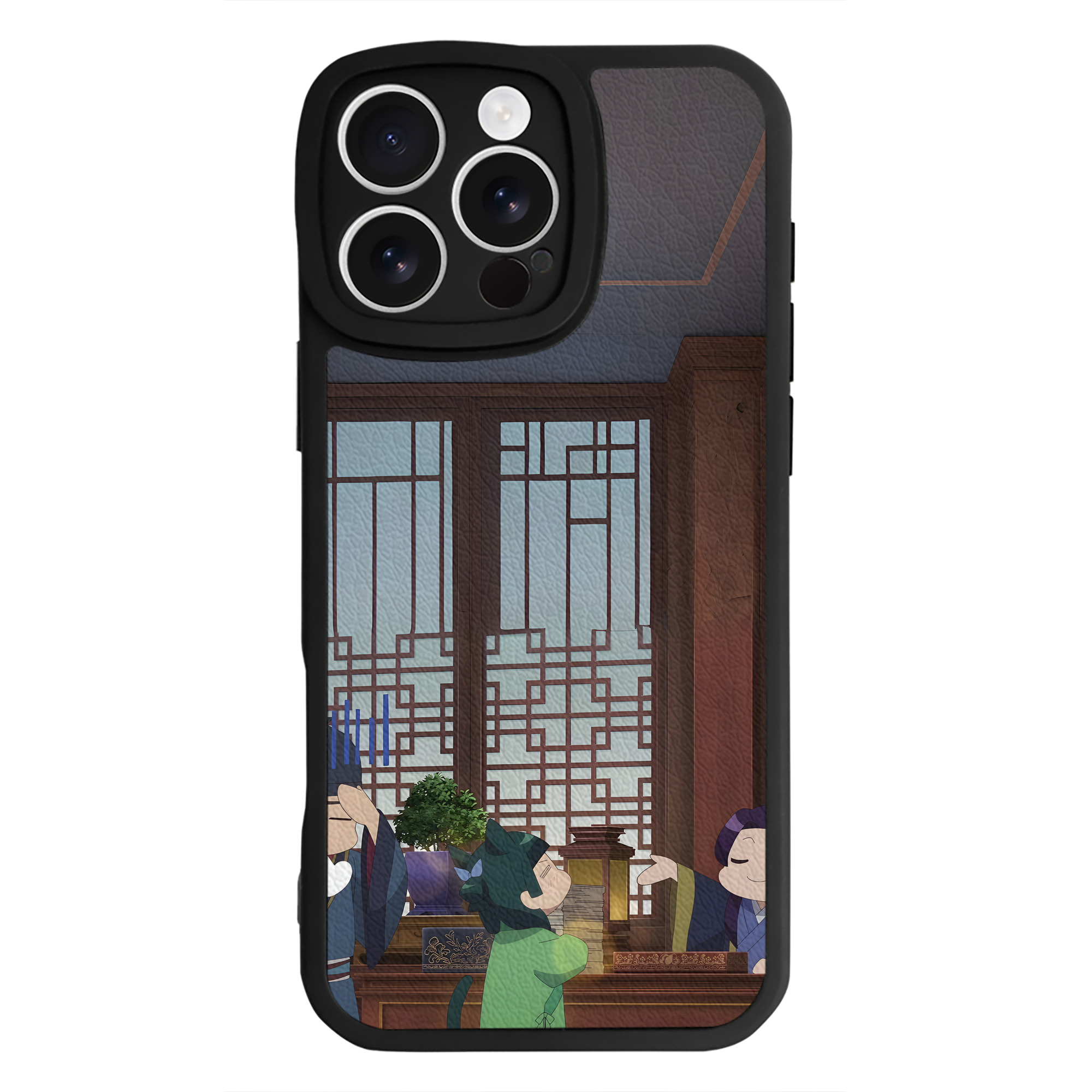 薬屋のひとりごと The Apothecary Diaries 【iPhone 16シリーズ対応】シリコンスマホケース（レザー調） 材質：シリコン
